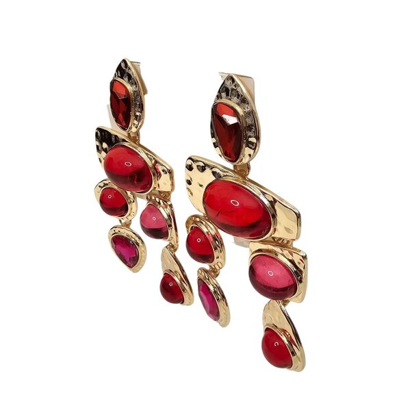 Petit Moments Resin Stone Drop Earrings Nordstrom NWT - Picture 4 of 6